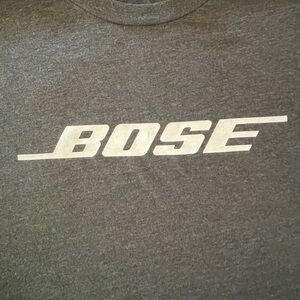 Bose Next Level Apparel Charcoal T-Shirt